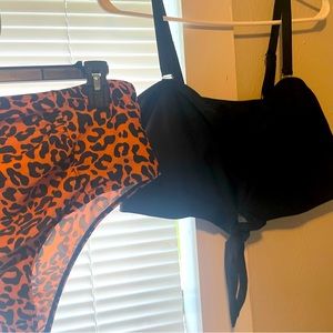 Plus size high waisted bikini